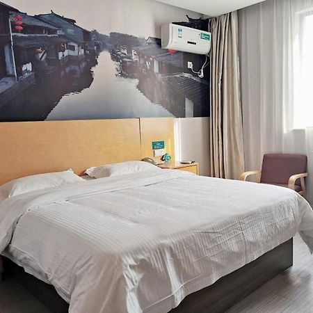 Greentree Inn Jiangsu Suzhou International Film City South Jinshan Road Express Hotel Exterior foto