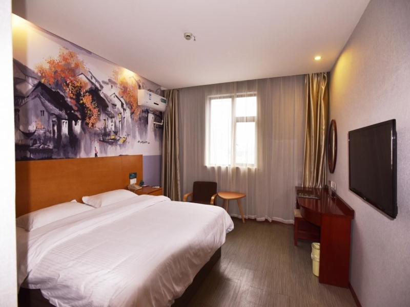 Greentree Inn Jiangsu Suzhou International Film City South Jinshan Road Express Hotel Exterior foto