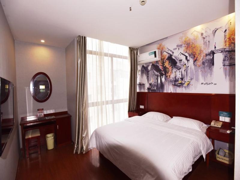 Greentree Inn Jiangsu Suzhou International Film City South Jinshan Road Express Hotel Exterior foto