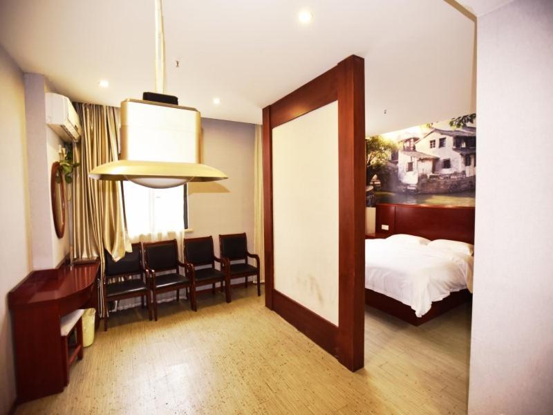 Greentree Inn Jiangsu Suzhou International Film City South Jinshan Road Express Hotel Exterior foto