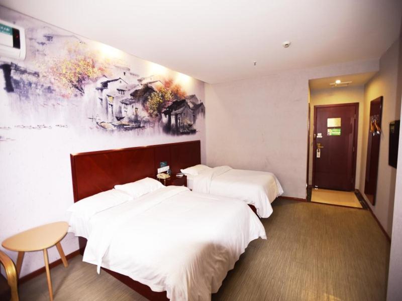 Greentree Inn Jiangsu Suzhou International Film City South Jinshan Road Express Hotel Exterior foto
