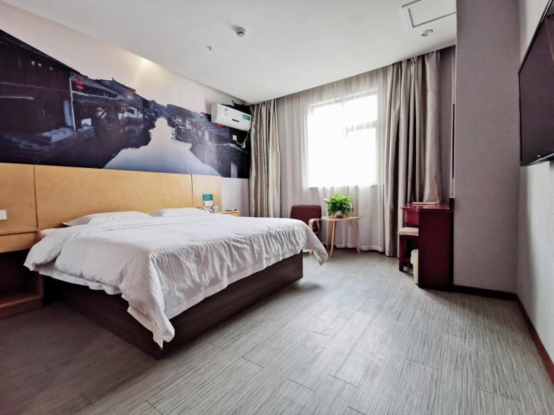 Greentree Inn Jiangsu Suzhou International Film City South Jinshan Road Express Hotel Exterior foto